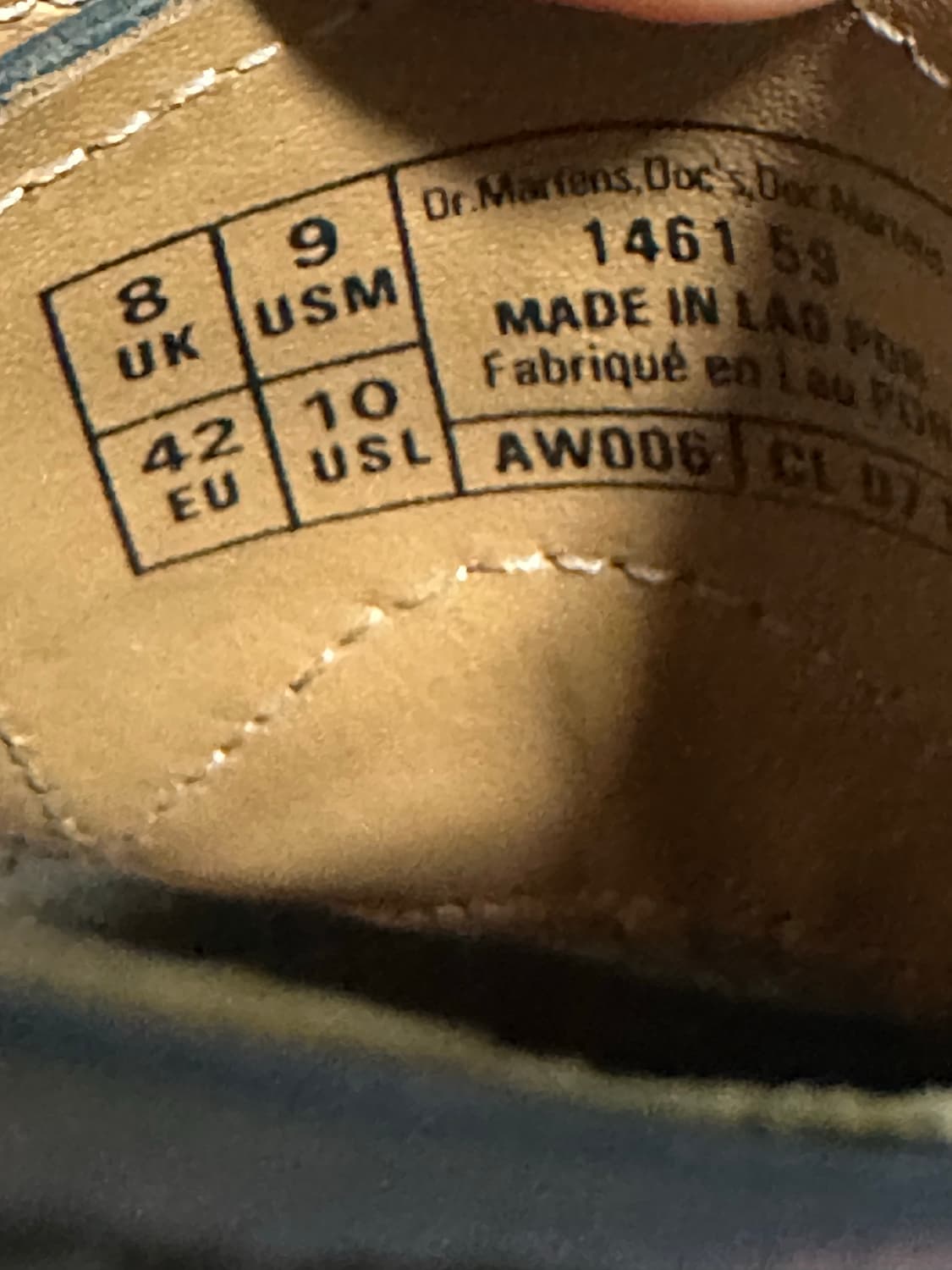 (270,uk8) 닥터마틴 1461 스무스 상품이미지5
