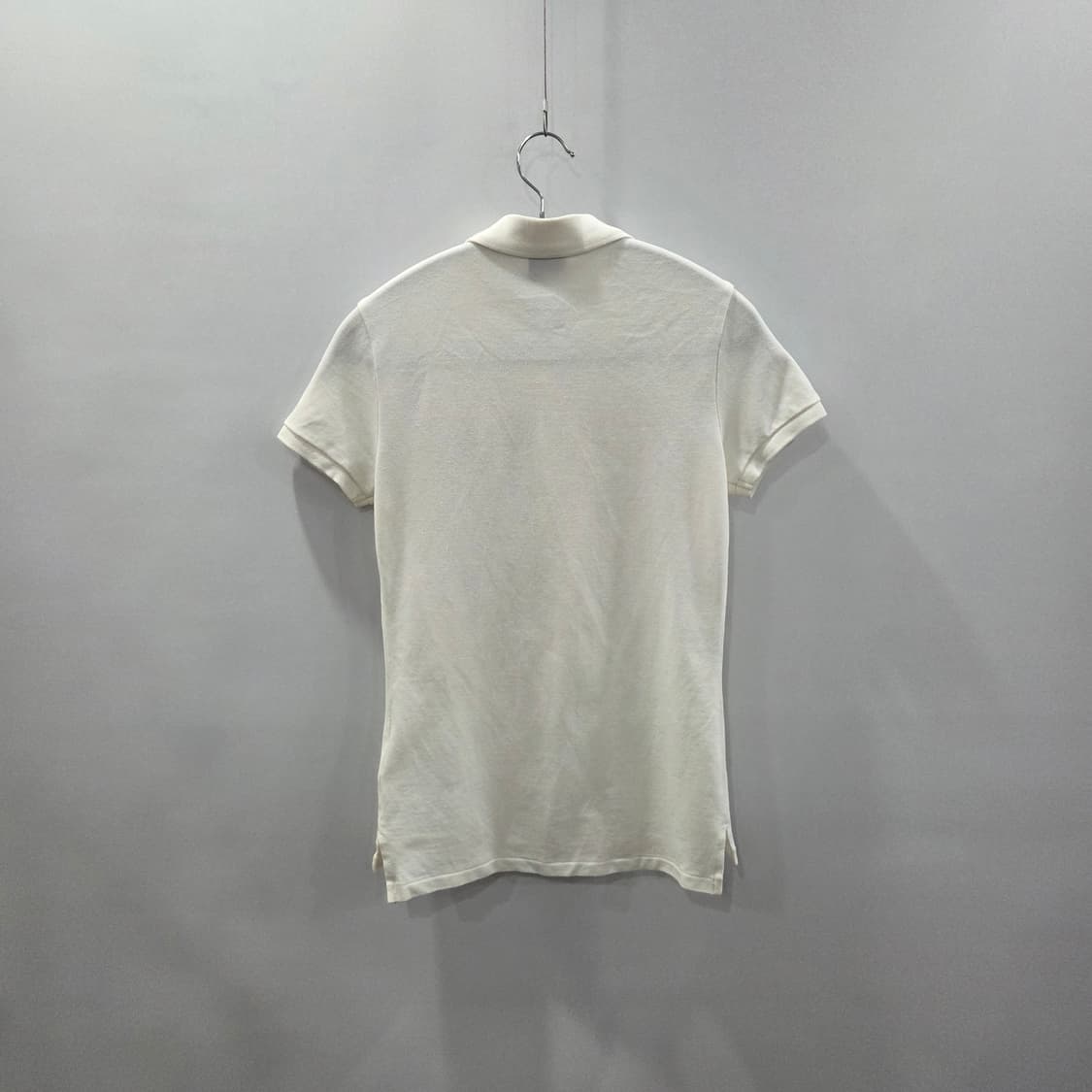 폴로랄프로렌 우먼 피케 카라 반팔티 화이트 XS 상품이미지5