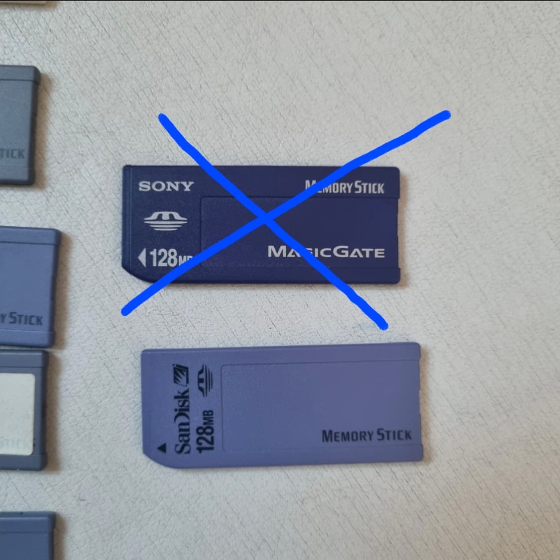 일본  소니 디카 디지털카메라 메모리스틱 32,64,128 mb psp 상품이미지4