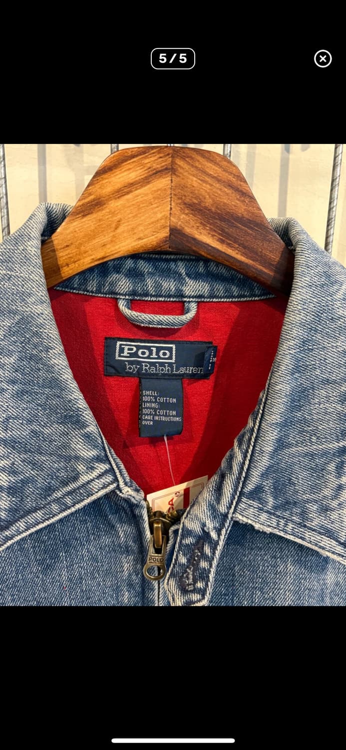 폴로랄프로렌 데님 스윙톱자켓 H1596 상품이미지5