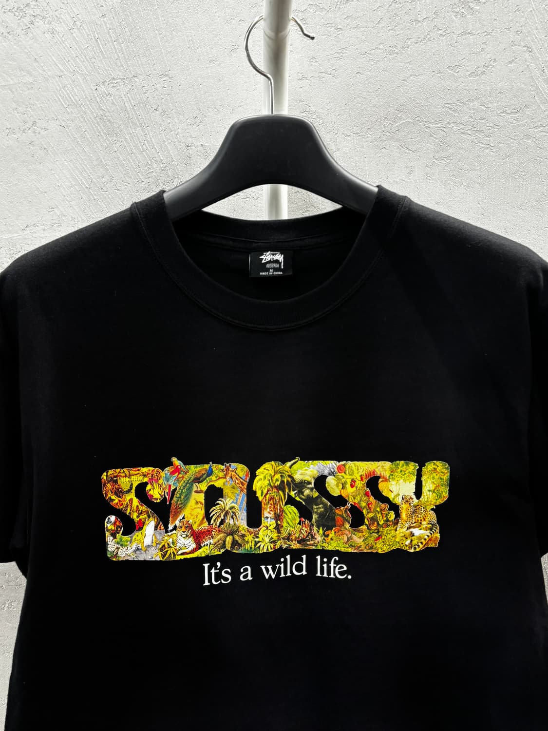 Stussy 스투시 잇츠 어 와일드 라이프 티 M 상품이미지3