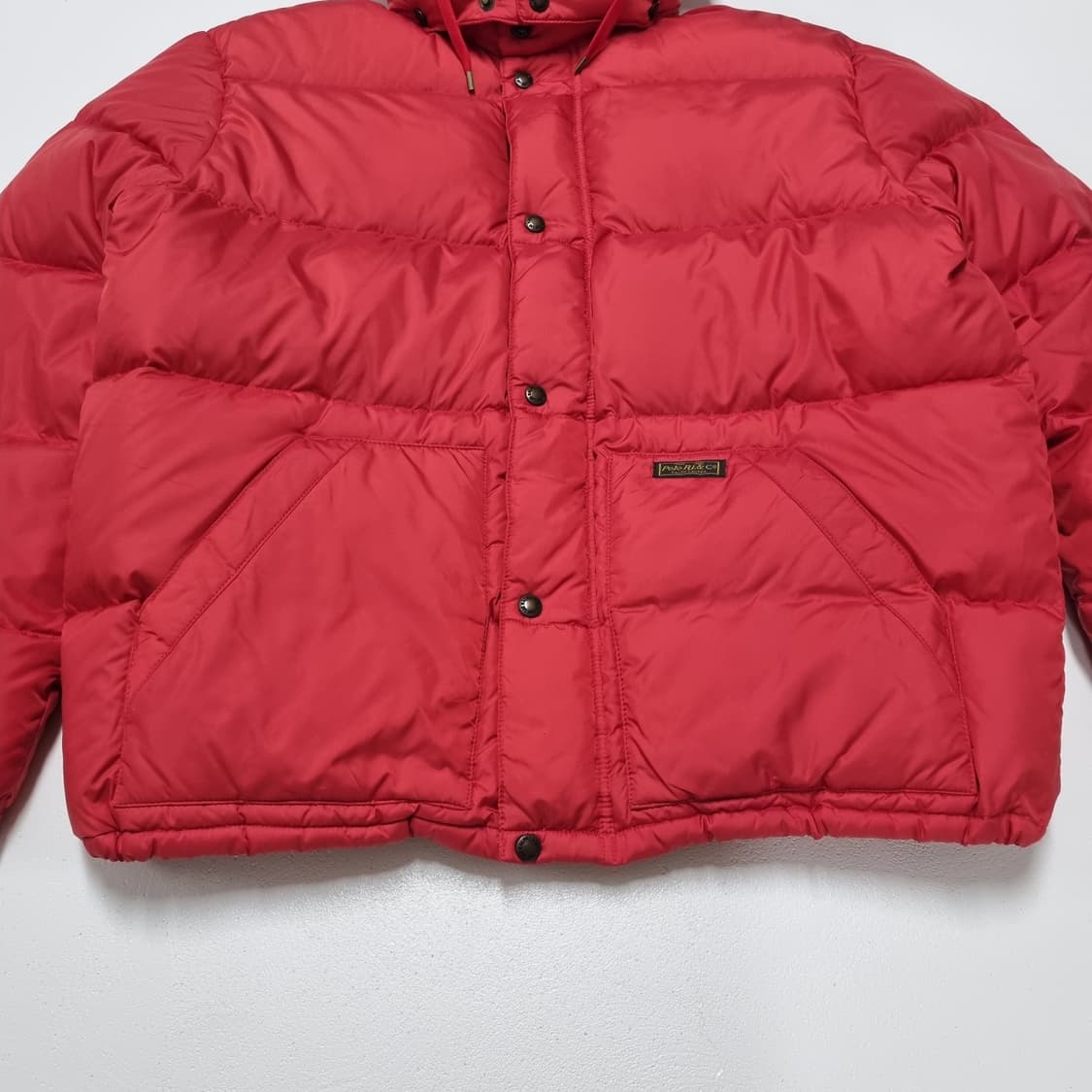 폴로랄프로렌 엘름우드 푸퍼 패딩 레드 - XL 상품이미지6