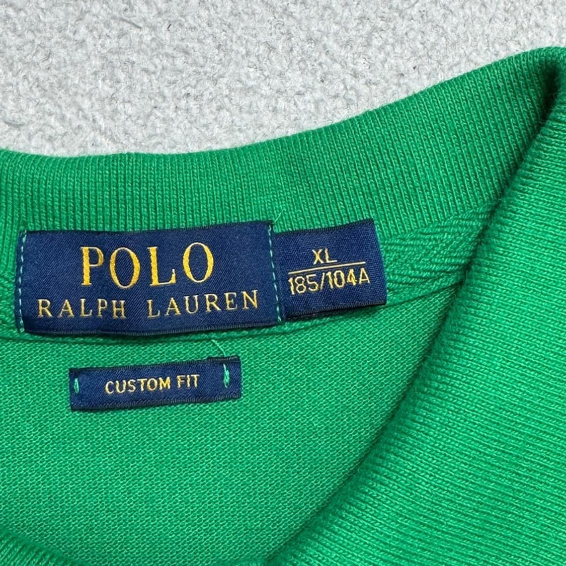 RALPH LAUREN 멀티 빅포니 PK 반팔 그린 XL 상품이미지4