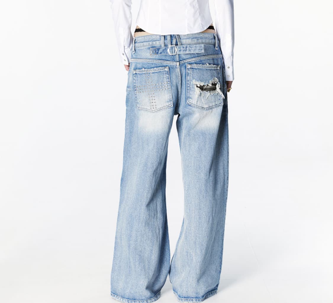 2000아카이브스 SNYDER WIDE DENIM (BLUE) 상품이미지1