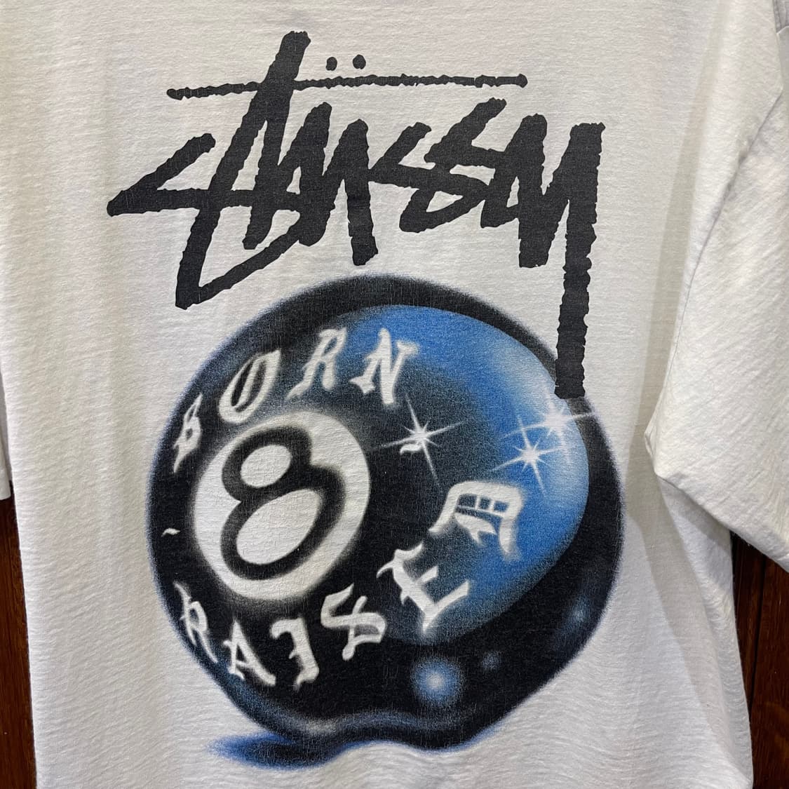 스투시 Stüssy x Born x Raised 8 Ball Tee 상품이미지7