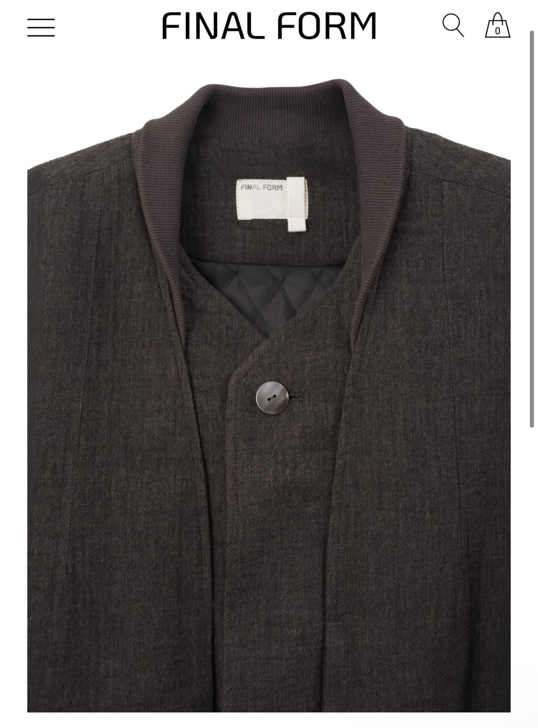 Finalform 002 bomber 상품이미지2