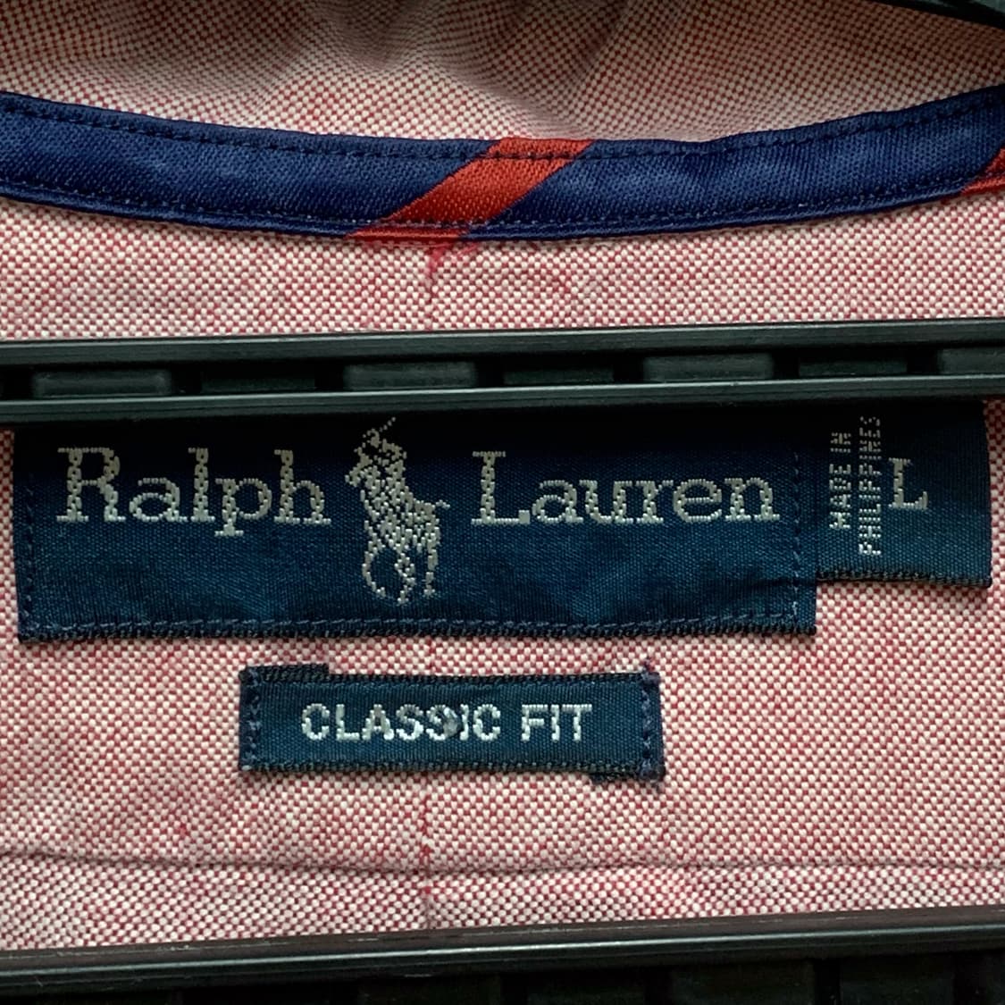 [L] 폴로 랄프로렌 클래식핏 솔리드 코튼셔츠 상품이미지4