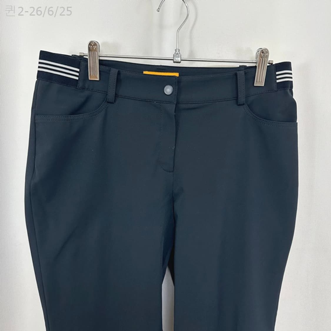 루이까스텔 여자 골프 스판 얇은바지 네이비 70 상품이미지2