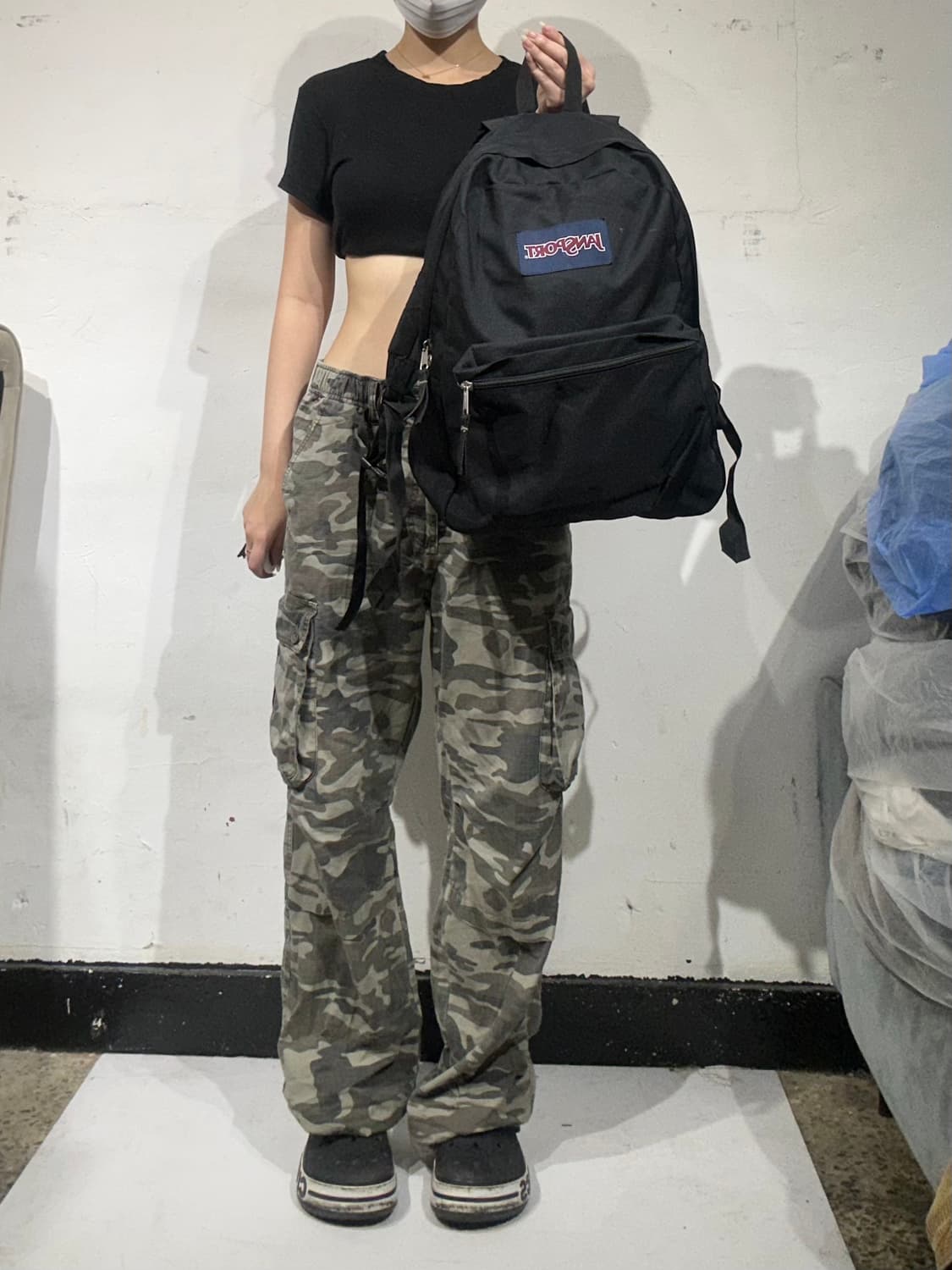 잔스포츠 블랙 백팩 가방 상품이미지2