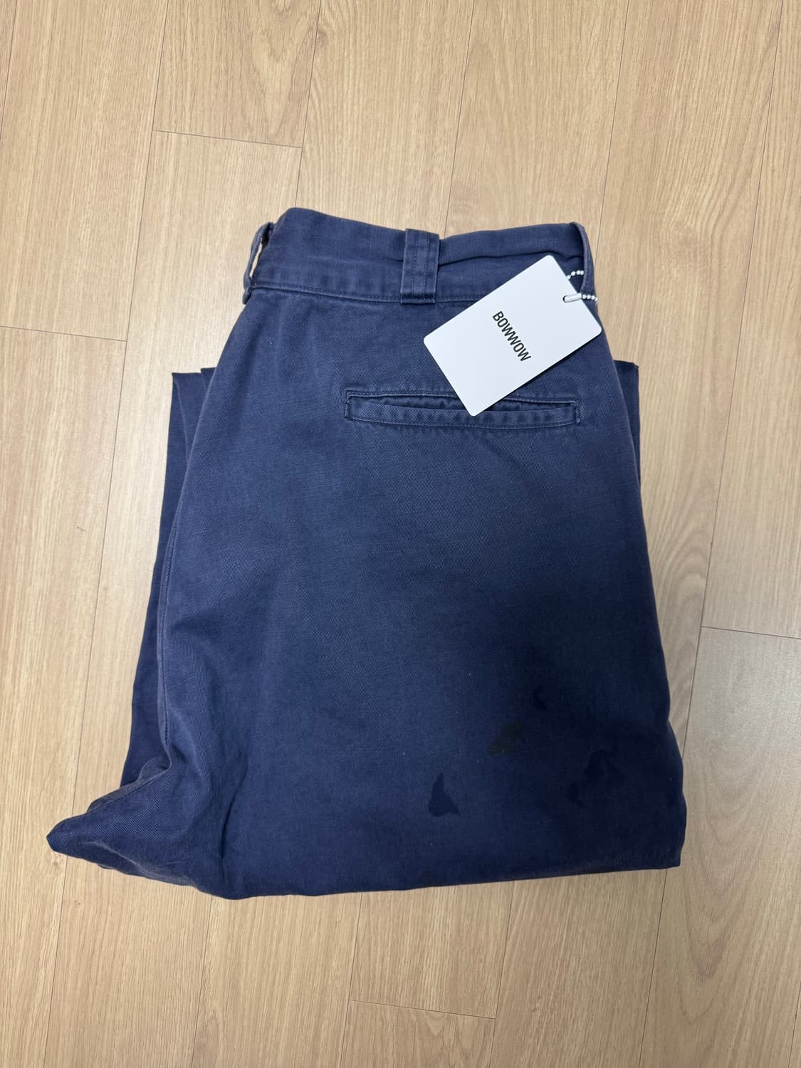 BOWWOW ESSENTIAL CHINO PANTS AGED L사이즈 상품이미지1