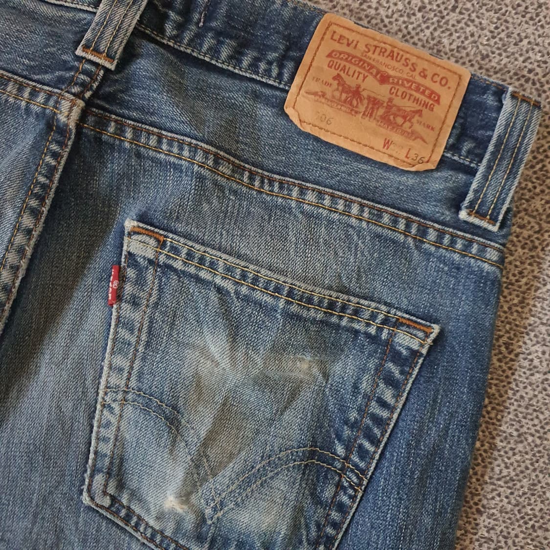 리바이스 506빈티지 데님 팬츠  상품이미지9