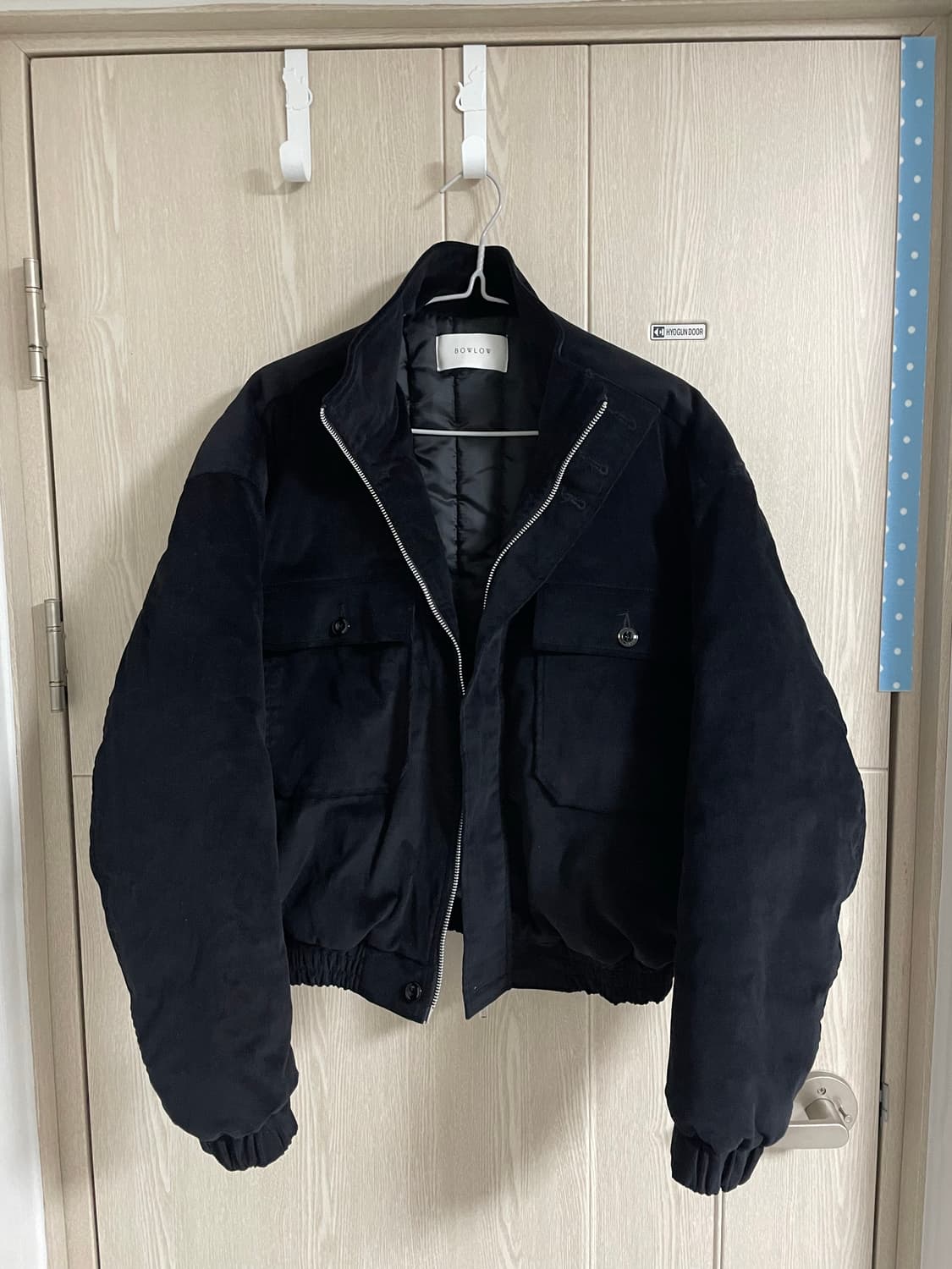 [M]바우로 코듀로이 패딩 상품이미지1