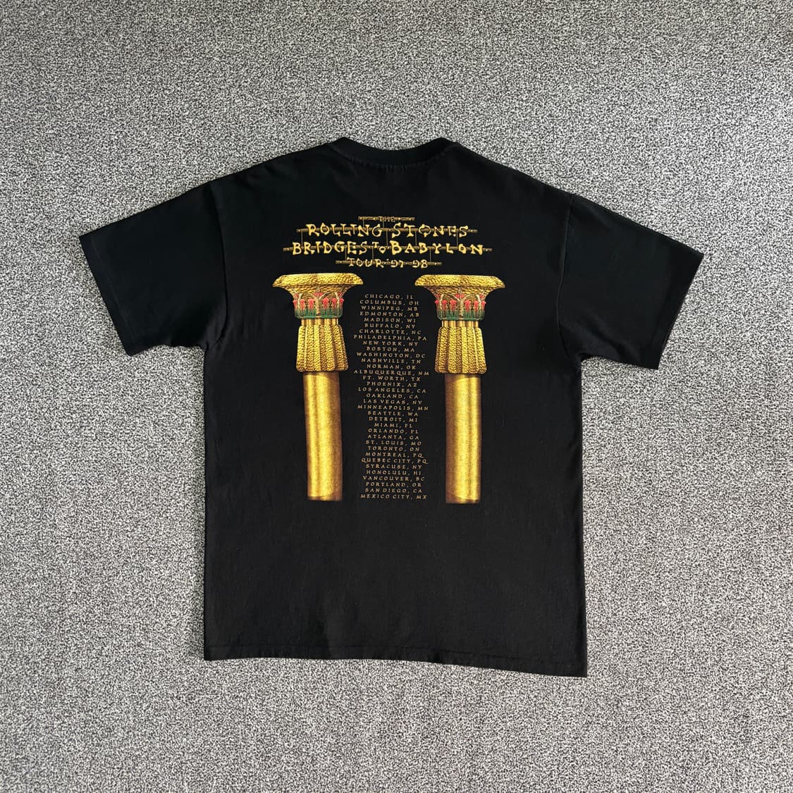 90s 빈티지 롤링스톤즈 밴드 티셔츠 상품이미지2