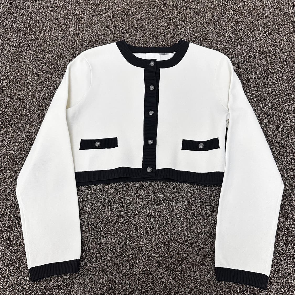 H&M 에이치엔엠 여성 가디건 화이트 M 상품이미지2