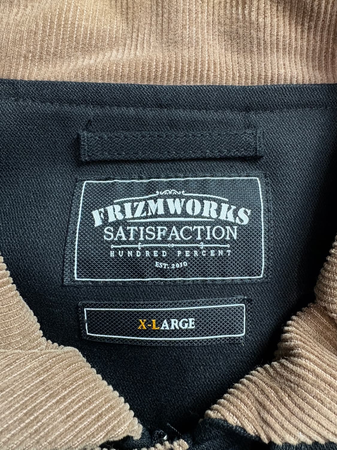 프리즘웍스 아메카지 코듀로이 카라 코튼 덱 자켓 2531 상품이미지4