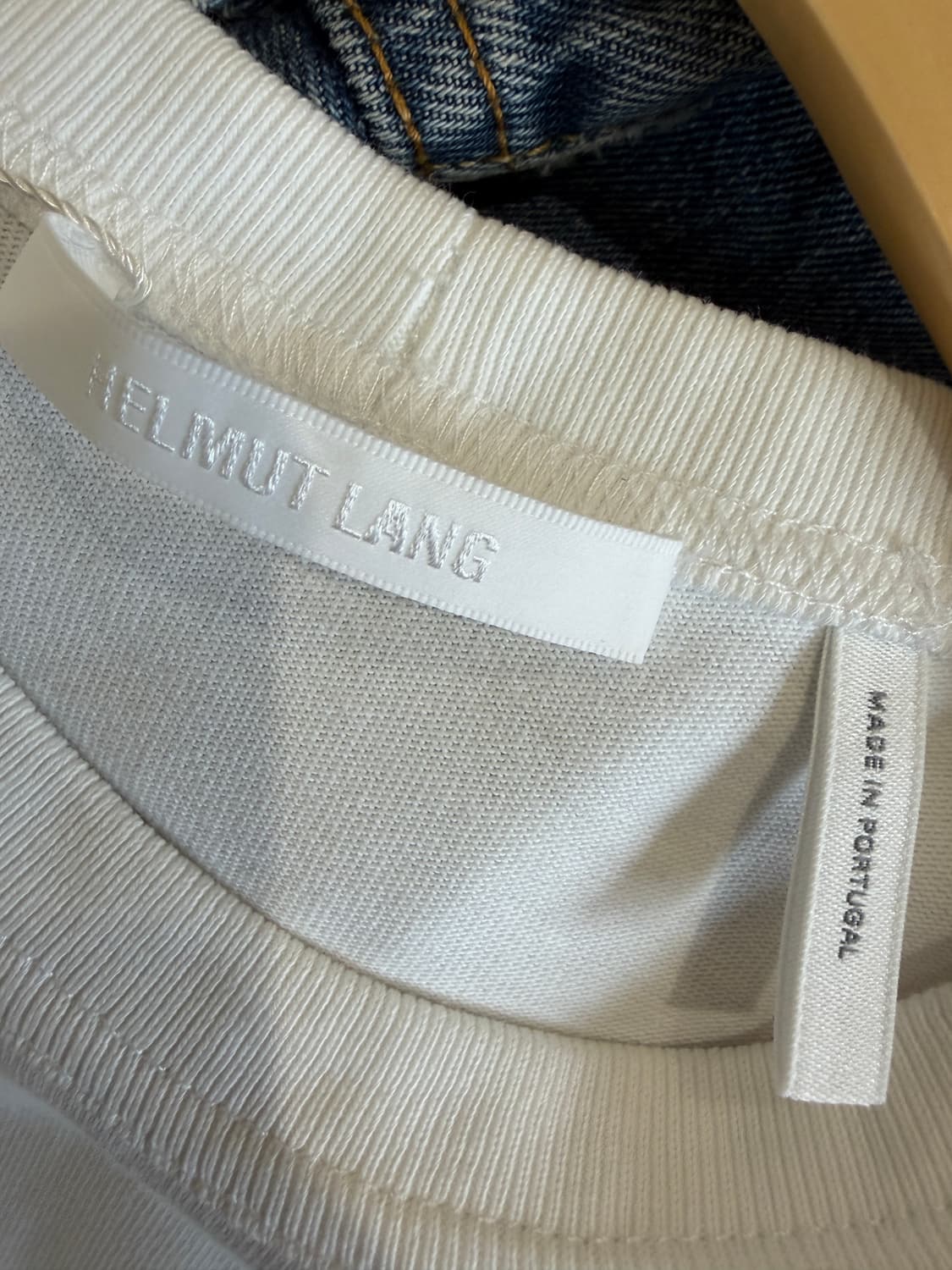 헬무트랭 로고 프린팅 반팔 티셔츠 상품이미지5