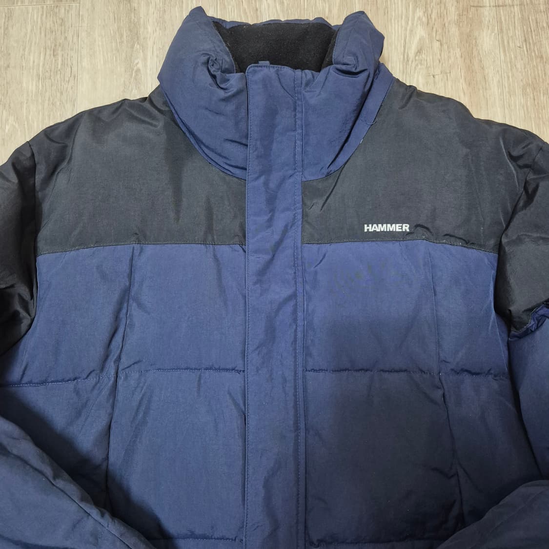 해머 자수로고 다운 패딩 점퍼 상품이미지2