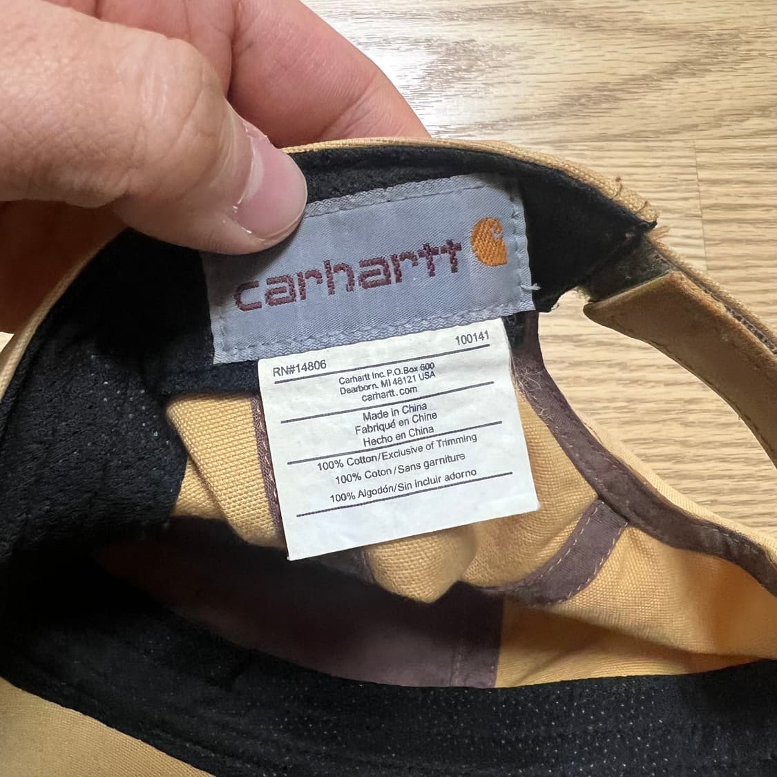 [CARHARTT] 칼하트 빈티지 오데사 카멜 볼캡 상품이미지4
