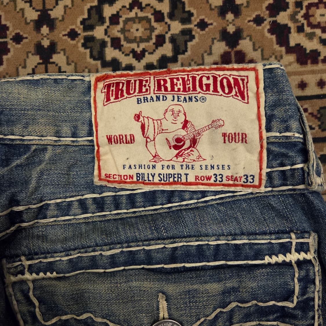 트루릴리젼 빌리슈퍼티 빌리슈퍼t 33사이즈 부츠컷 상품이미지5