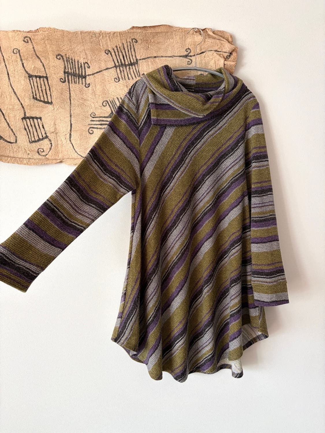 strirpe patterned top&dress 상품이미지9