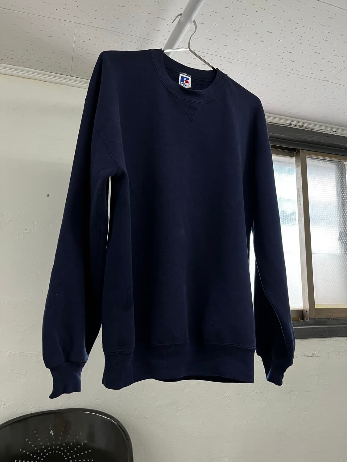 러셀 90s 미국생산 스웨트셔츠 50/50 네이비 XL 상품이미지1