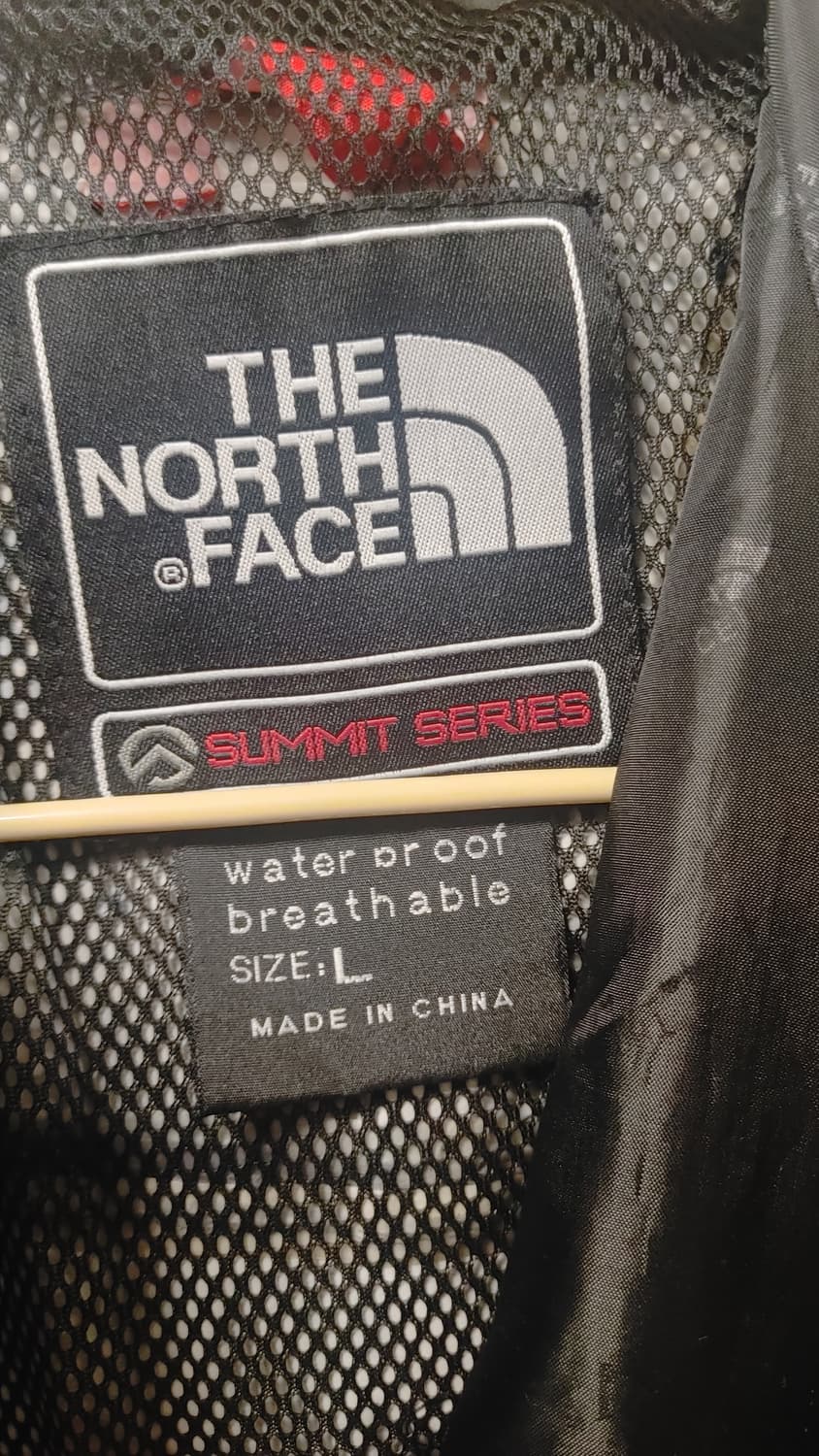 노스페이스 써밋 블랙/네이비 고어텍스 자켓 L 상품이미지3