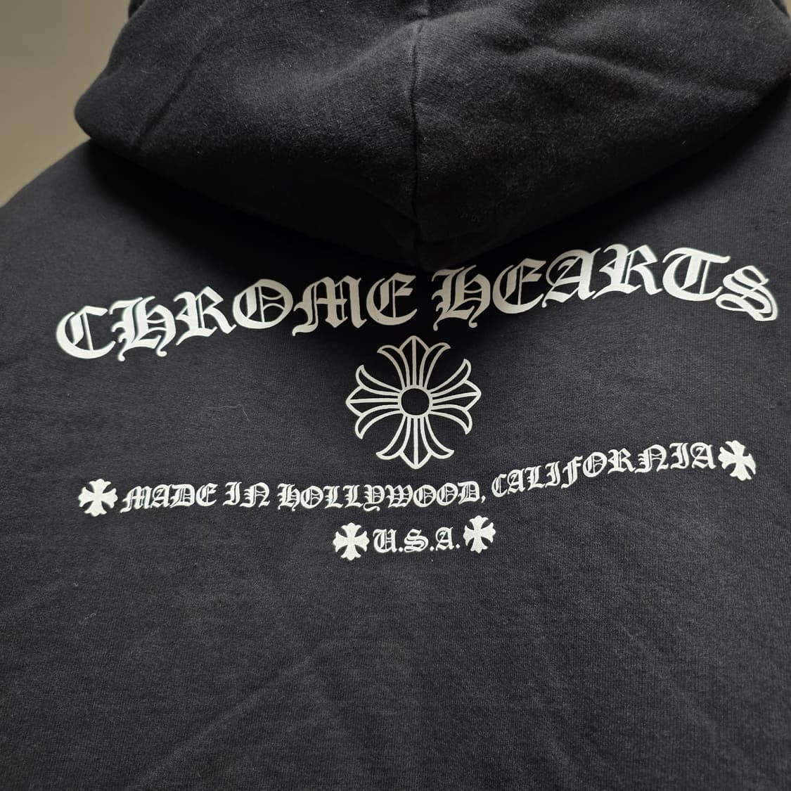 {클로젯}[M][백화점판]크롬하츠 프린팅 백로고 후드집업 자켓 상품이미지4