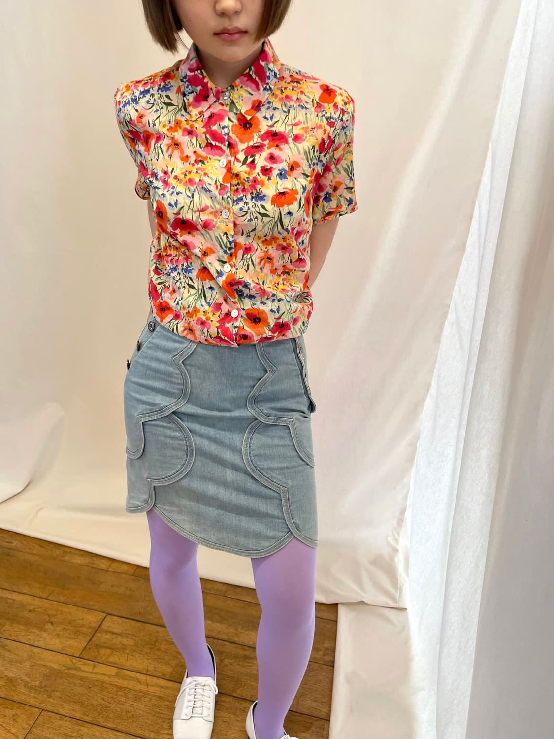 flower shirt 상품이미지2