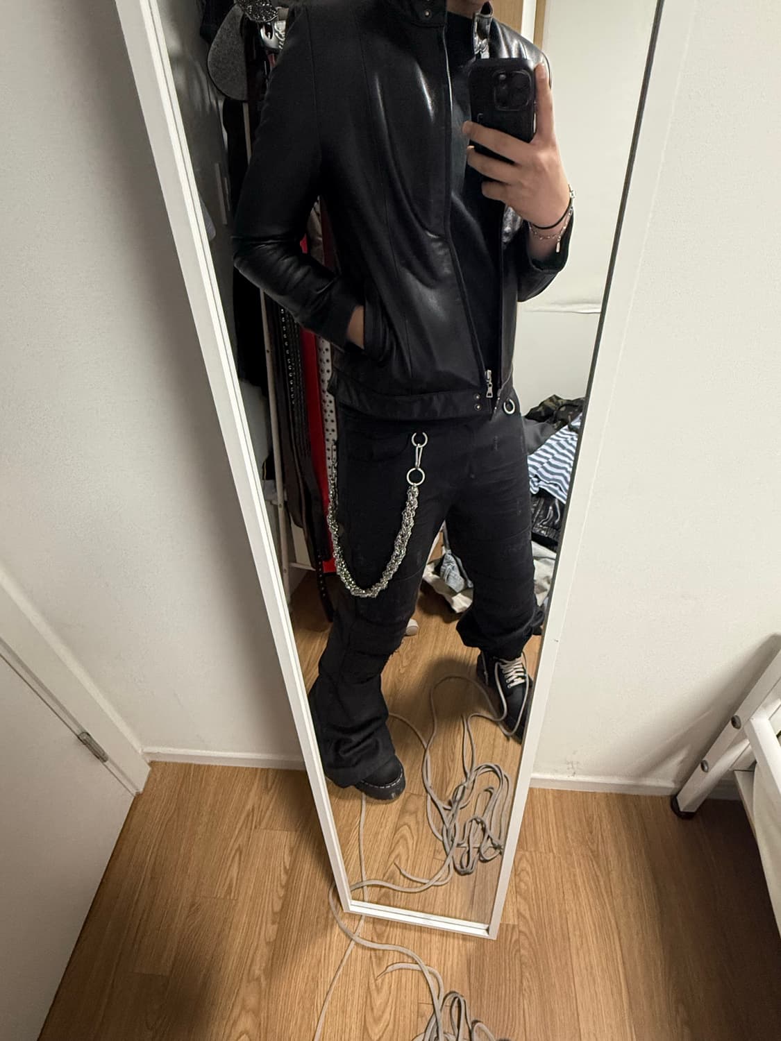 빈티지 레더자켓 상품이미지2