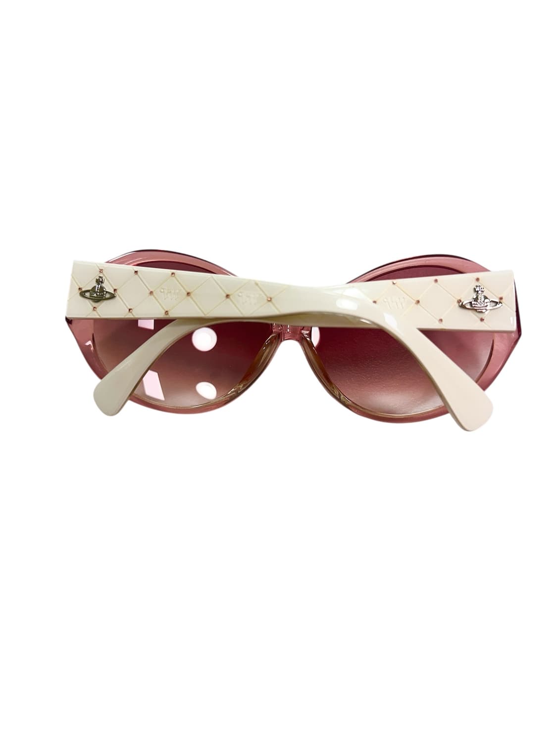 비비안웨스트우드 핑크 크리스탈 orb 갸루 y2k 선글라스 상품이미지2