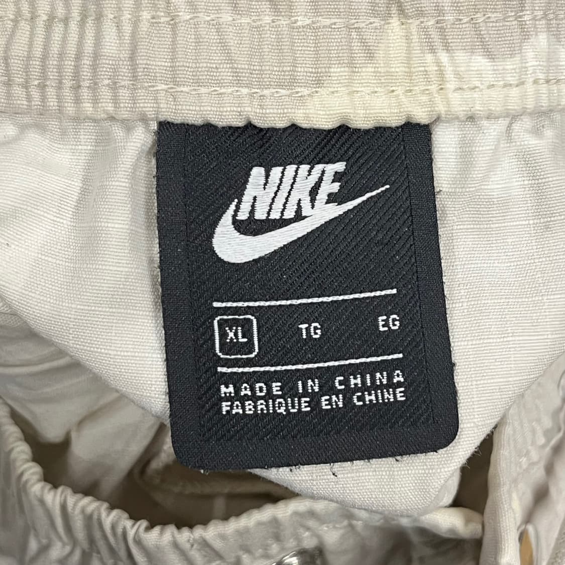 [정품/XL] 나이키 화이트 밀리터리 조거팬츠 b18 상품이미지4
