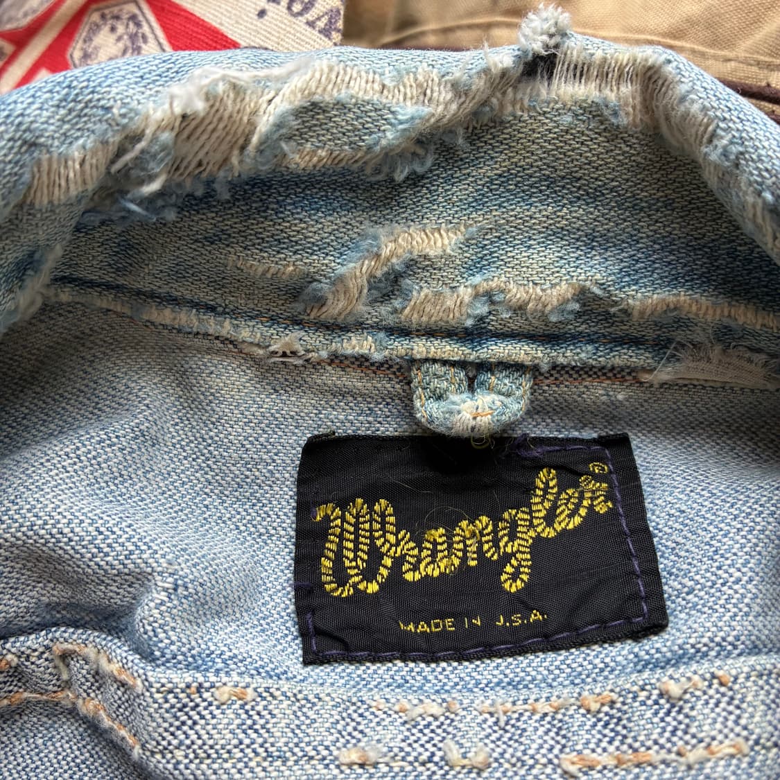 1970-80's Vintage Wrangler Denim Jacket 상품이미지10