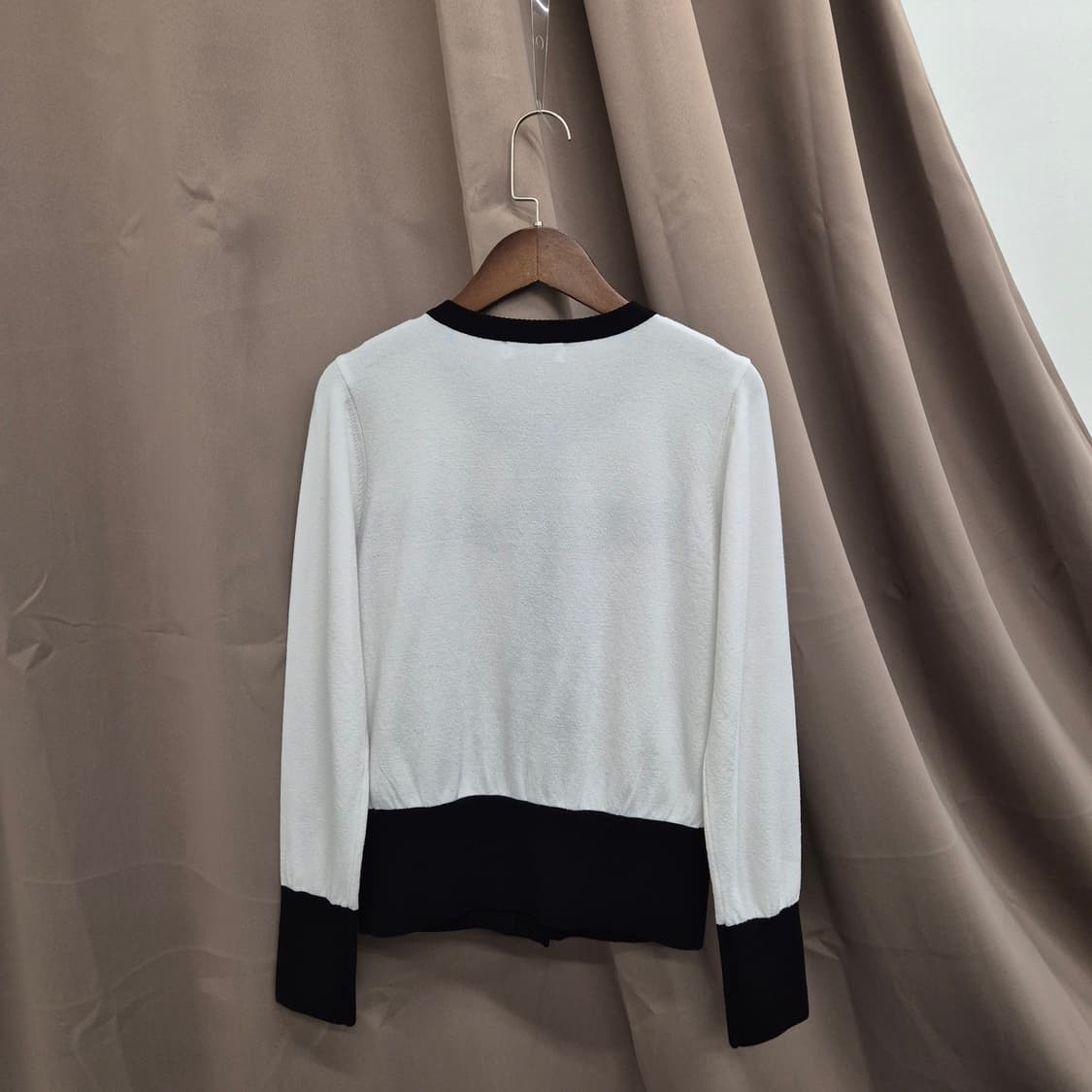 마틴골프 컬러 포인트 니트 가디건 상품이미지3