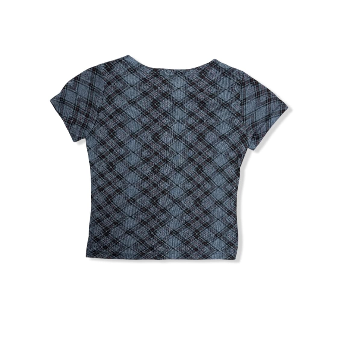 checke seethrough short cardigan 상품이미지6