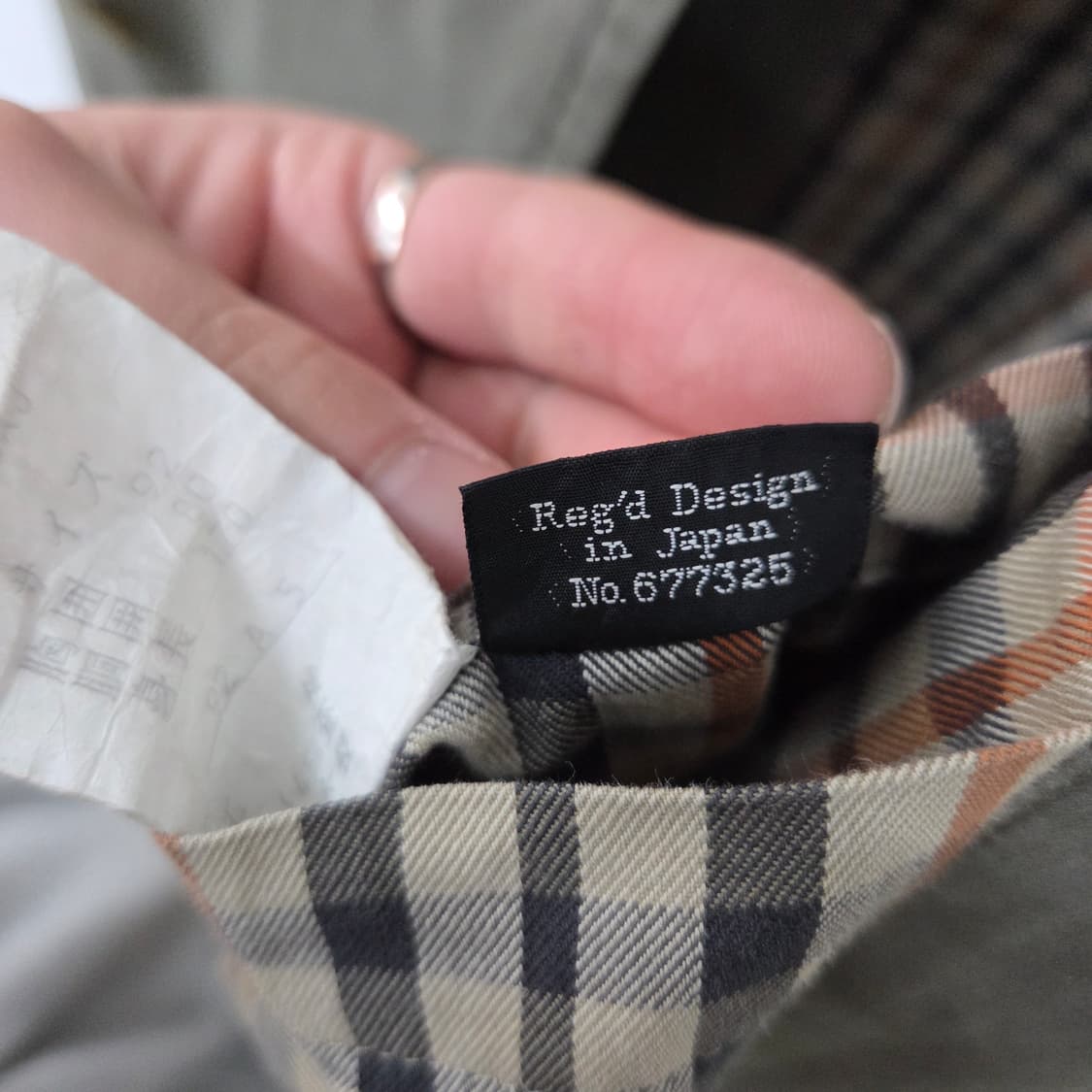 닥스 롱 트렌치 코트 카키 남XL 상품이미지4