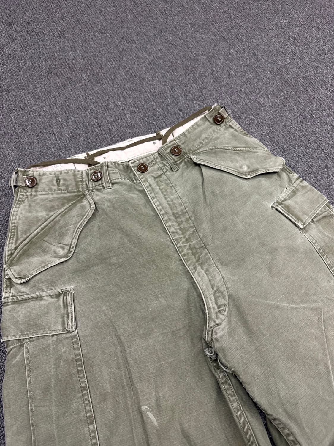 S)50’s 밀리터리 빈티지 U.S ARMY M-51 필드팬츠 상품이미지2