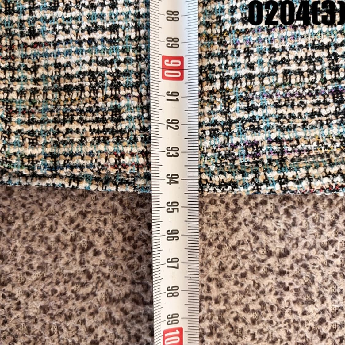 [M] 아델 여성 트위드 슬리브리스 플레어 탑 롱 원피스 0204(3) 상품이미지8