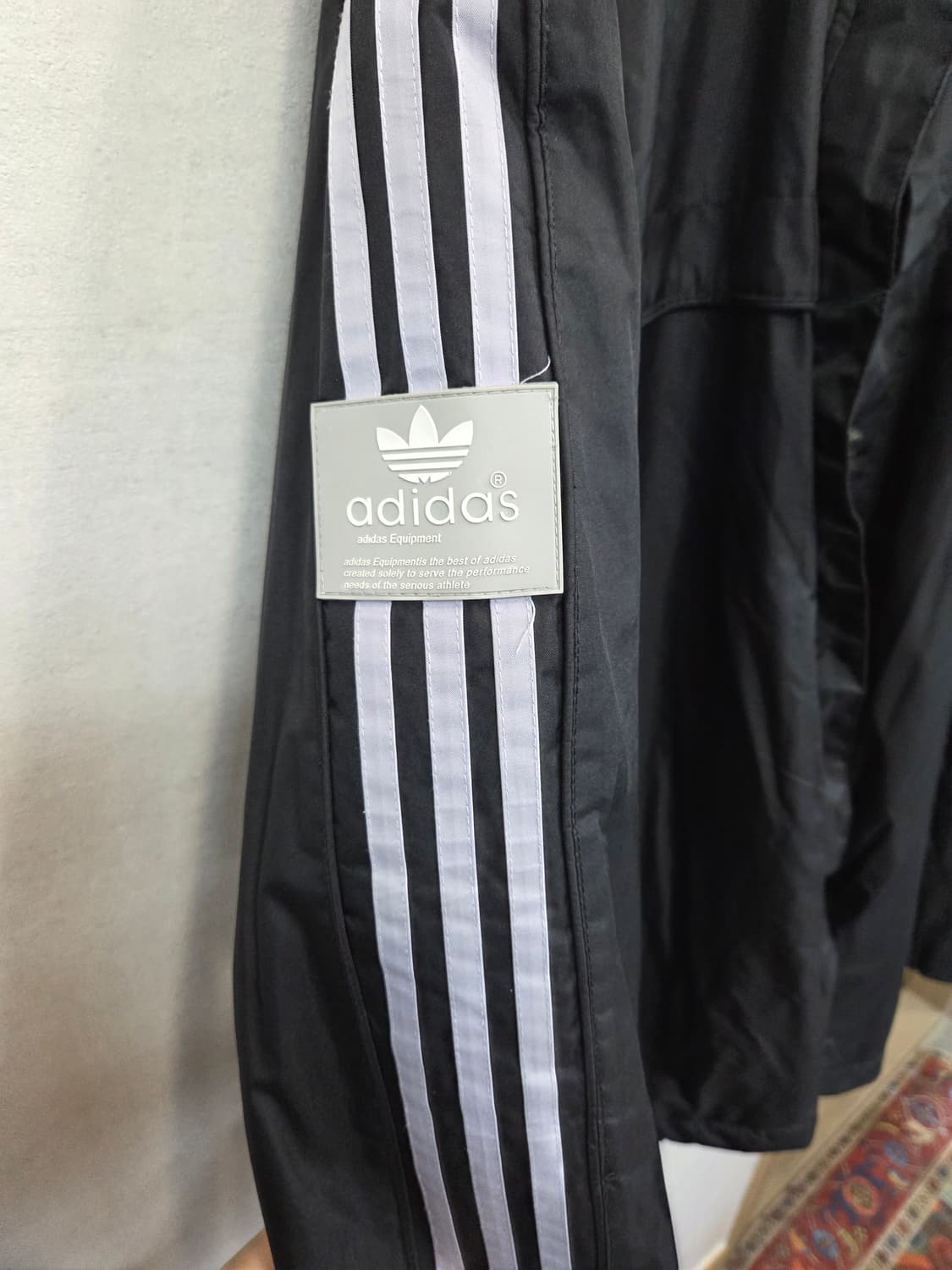 아디다스 올드스쿨 안감플리스 방풍 자켓 95 상품이미지7