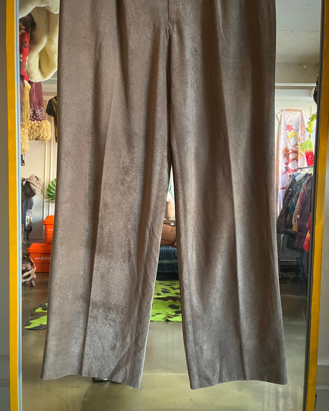 Japanese Peach Skin Suede Wide Trouser 상품이미지5