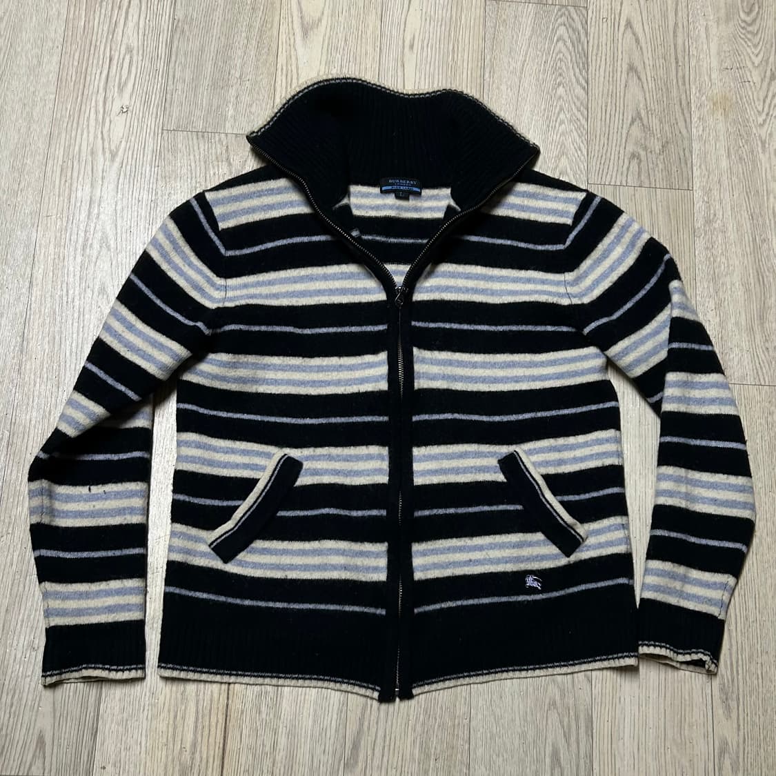 버버리 블루라벨 일본판 정품 여성 니트 자켓 100 상품이미지1