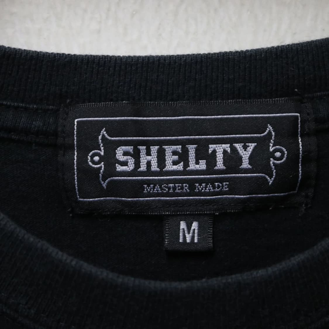 SHELTY 스컬 자수 긴팔 슬리브리스 64214 상품이미지8