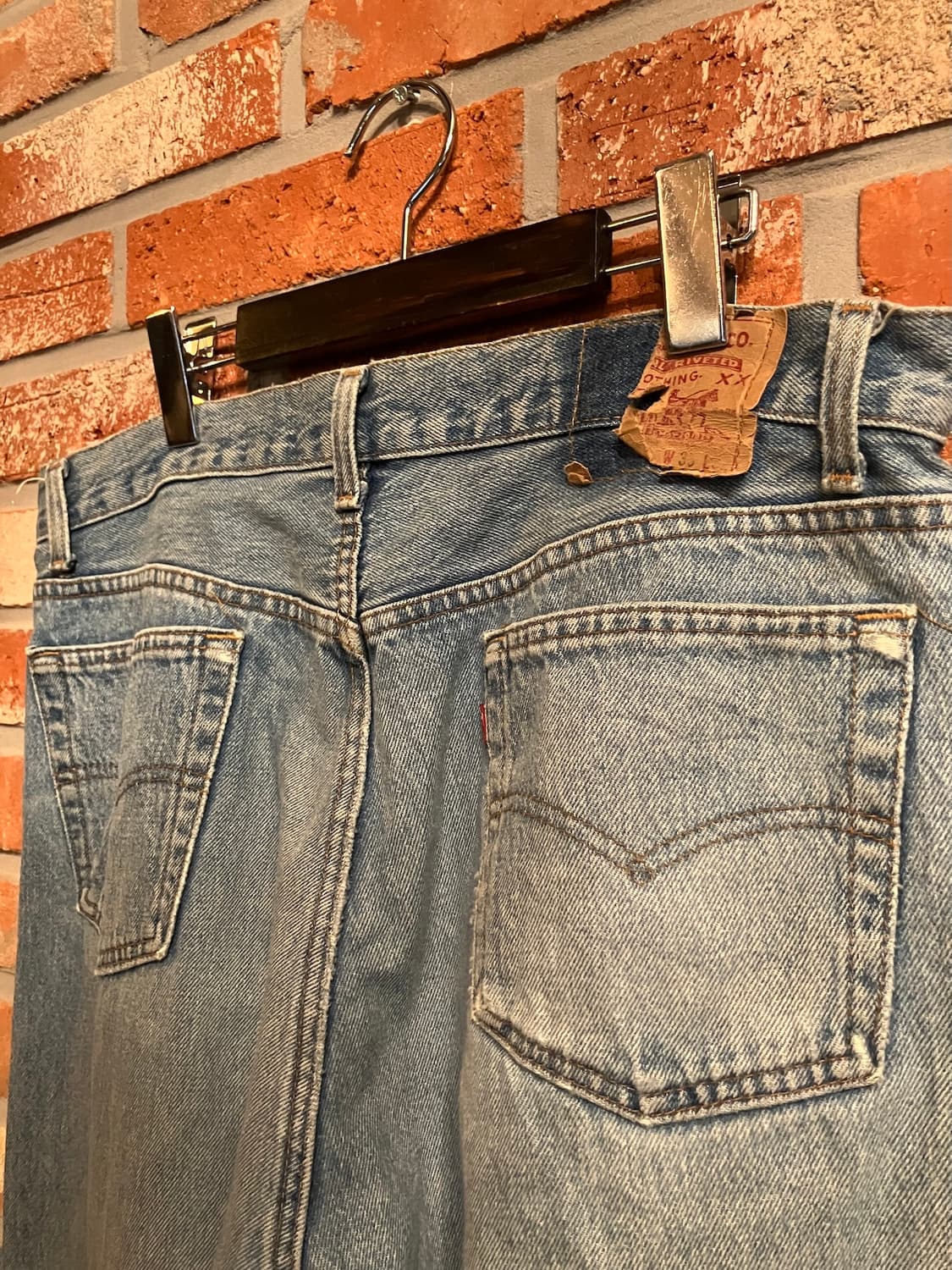 90s USA 빈티지 리바이스 501 데님 팬츠 상품이미지6
