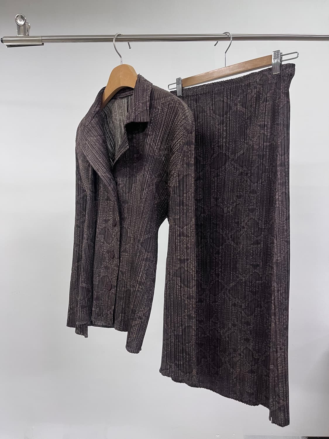 Pleats please python two piece 상품이미지4