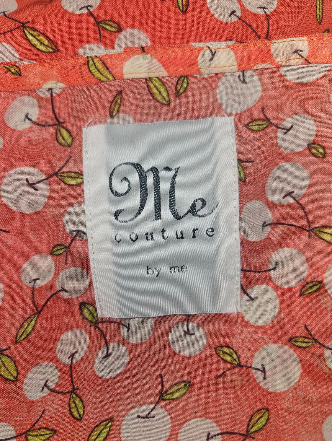 me couture 빈티지 사과농장 레드 블라우스 상품이미지4