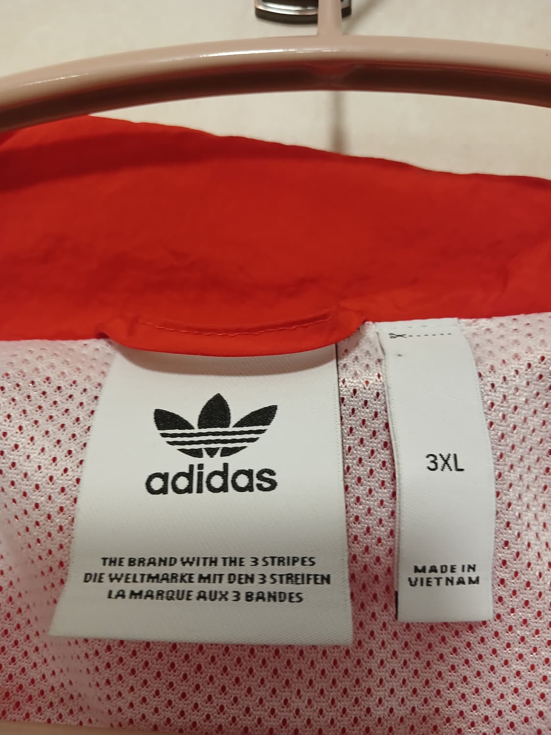 아디다스 정품 남성 빅로고 점퍼 3XL 사이즈 상품이미지2