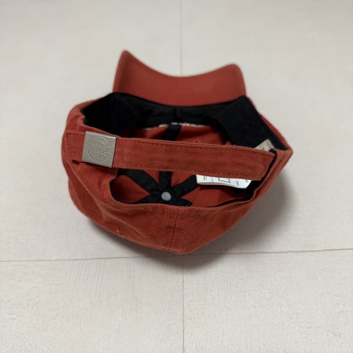 WILD BRICKS 볼캡 레드 상품이미지4