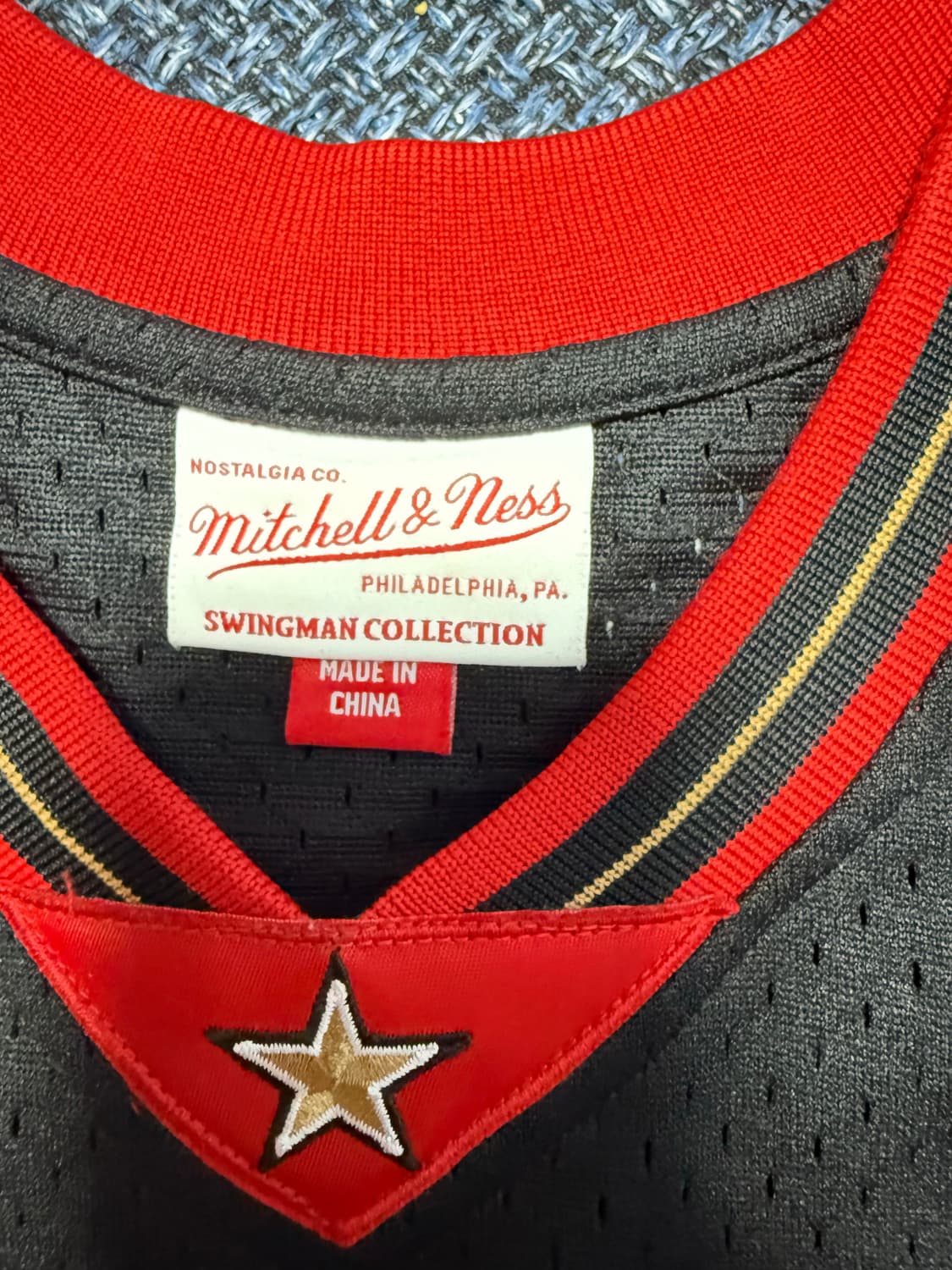 [XL] 미첼엔네스 필라델피아 아이버슨 스윙맨 져지 상품이미지6