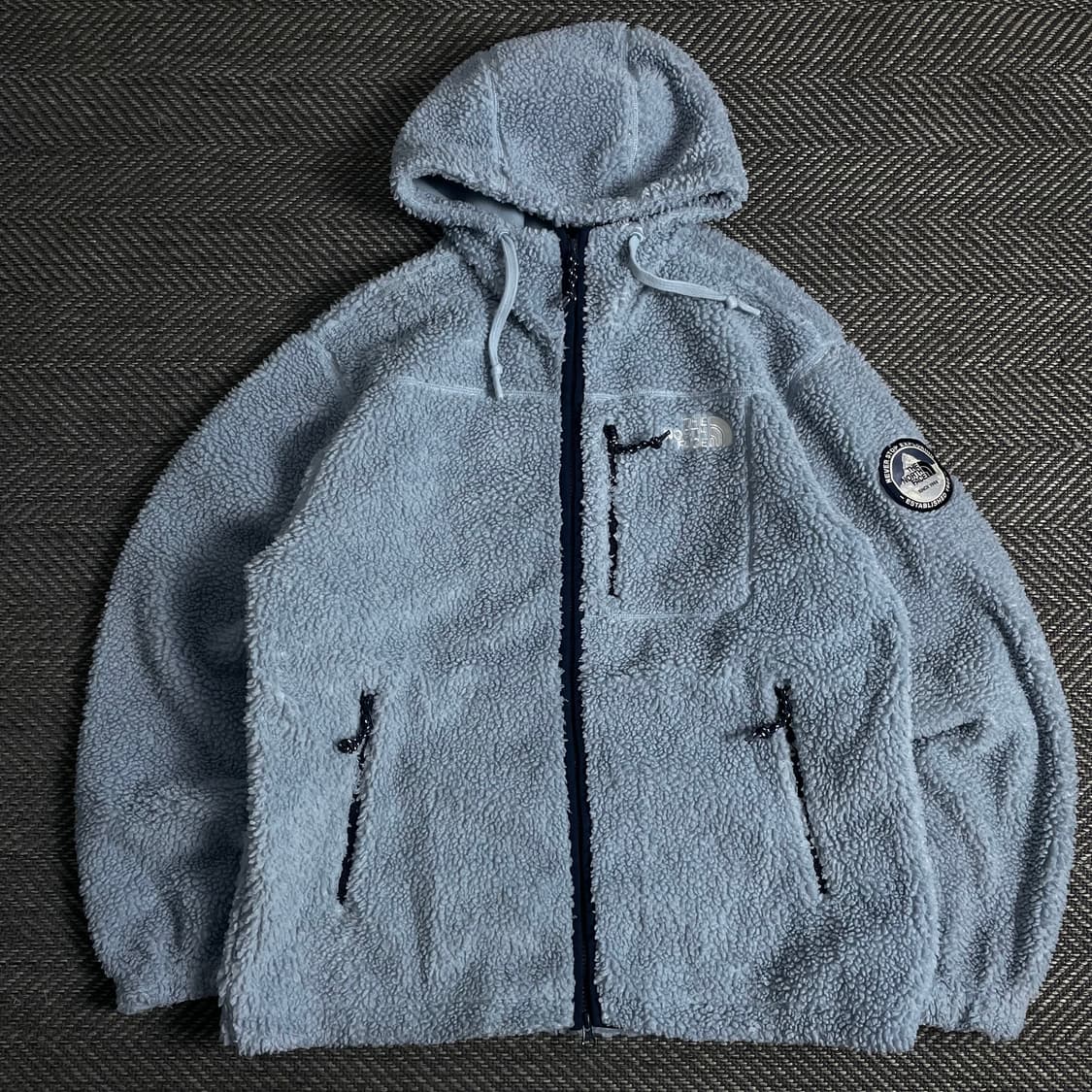 노스페이스 화이트라벨 스노우 플리스 후드 자켓 y 3713 상품이미지2