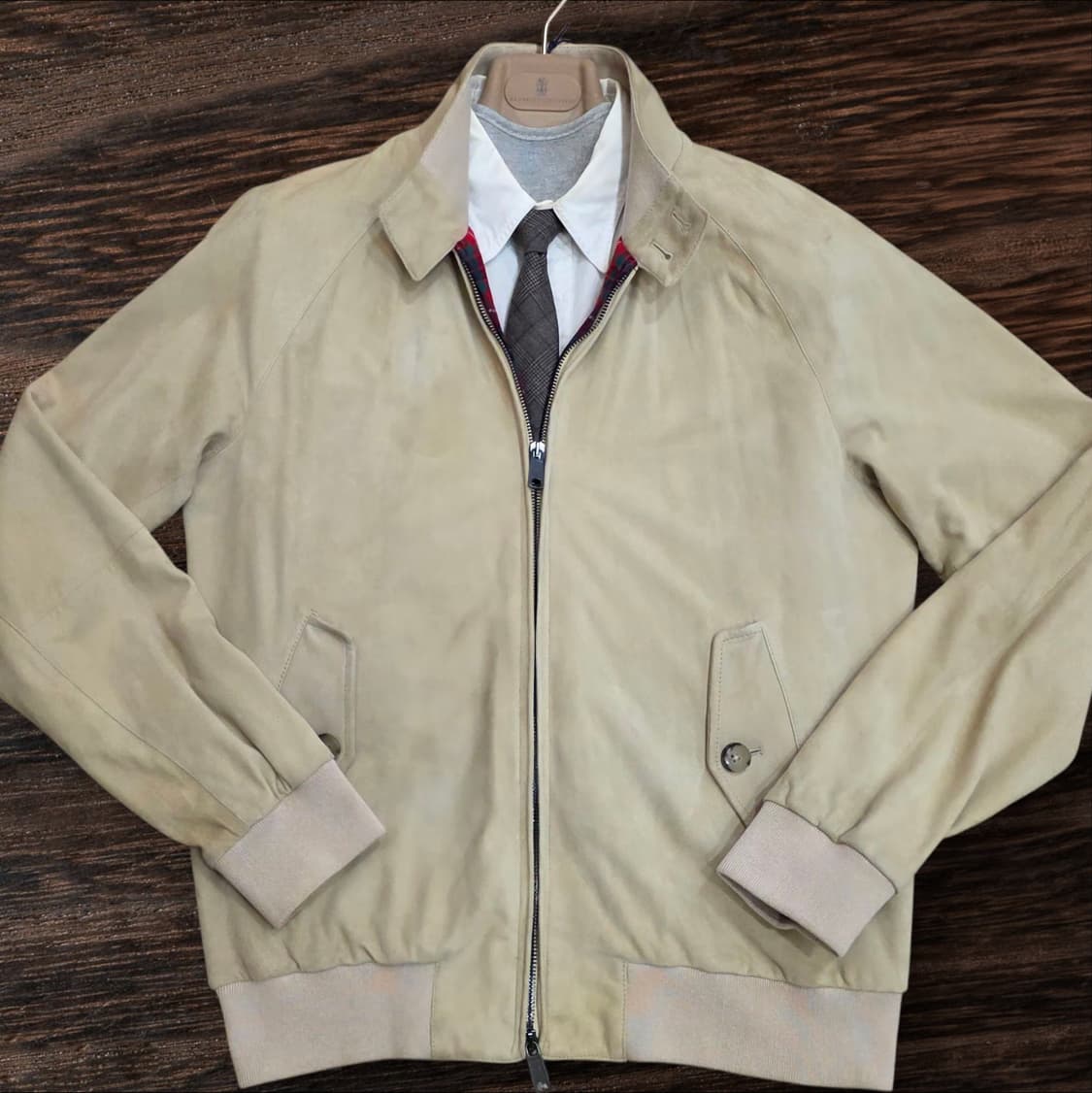 Baracuta 바라쿠타 대장급 이탈리안 최상급 스웨이드 가죽 G9  상품이미지3