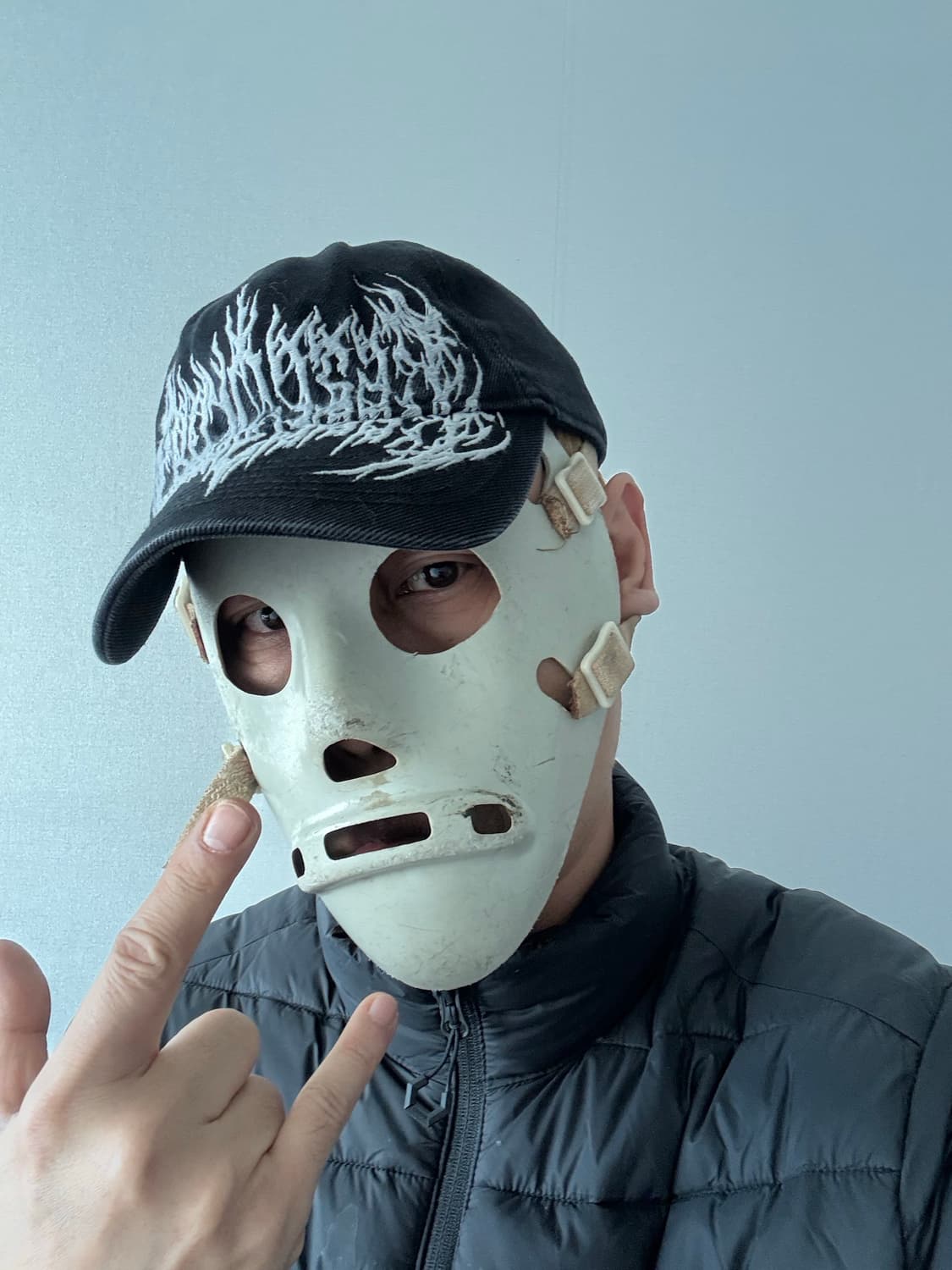 캐나다 빈티지 60-70 Winwell FM-2 골키퍼 하키마스크 상품이미지2